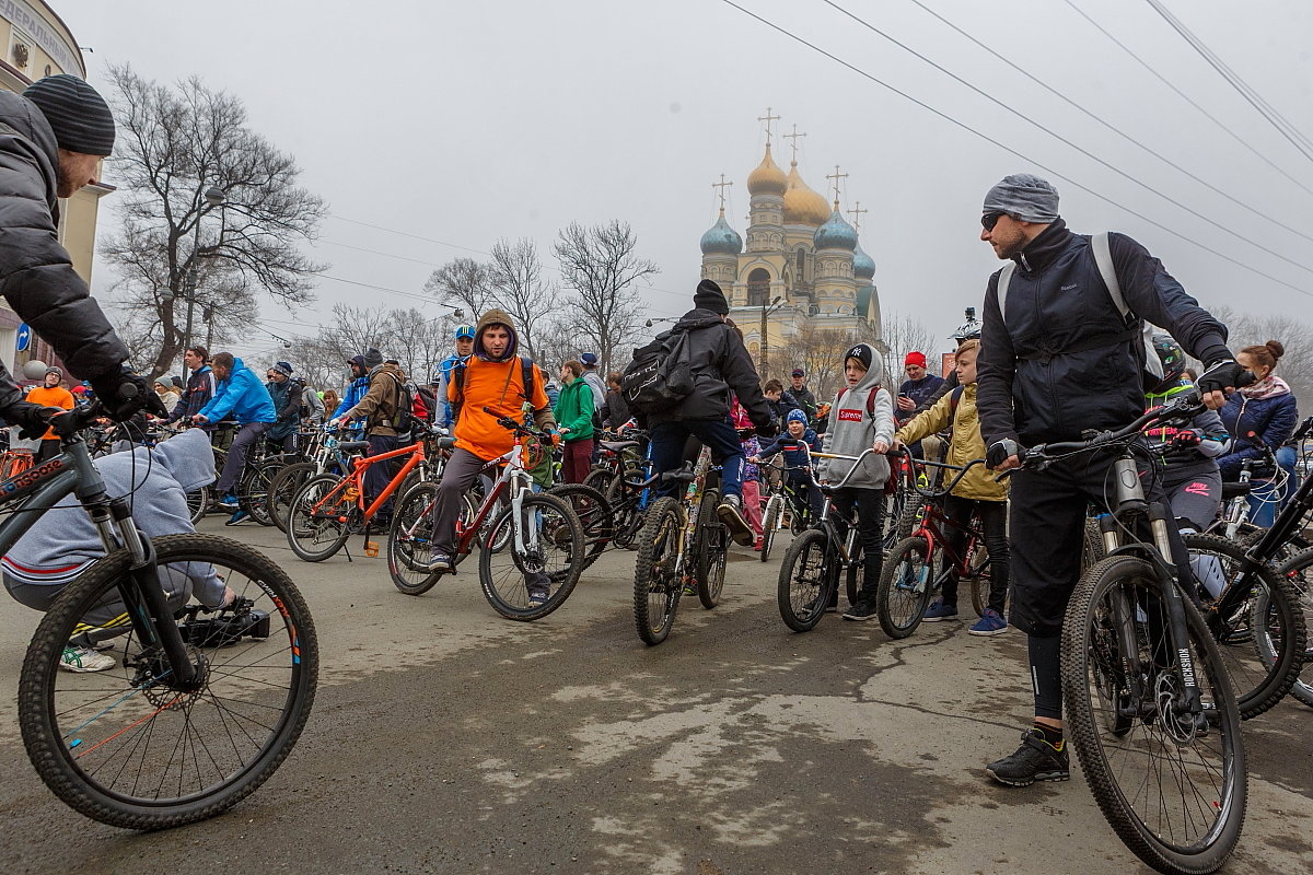 Открытие велосезона во Владивостоке - Абрис 