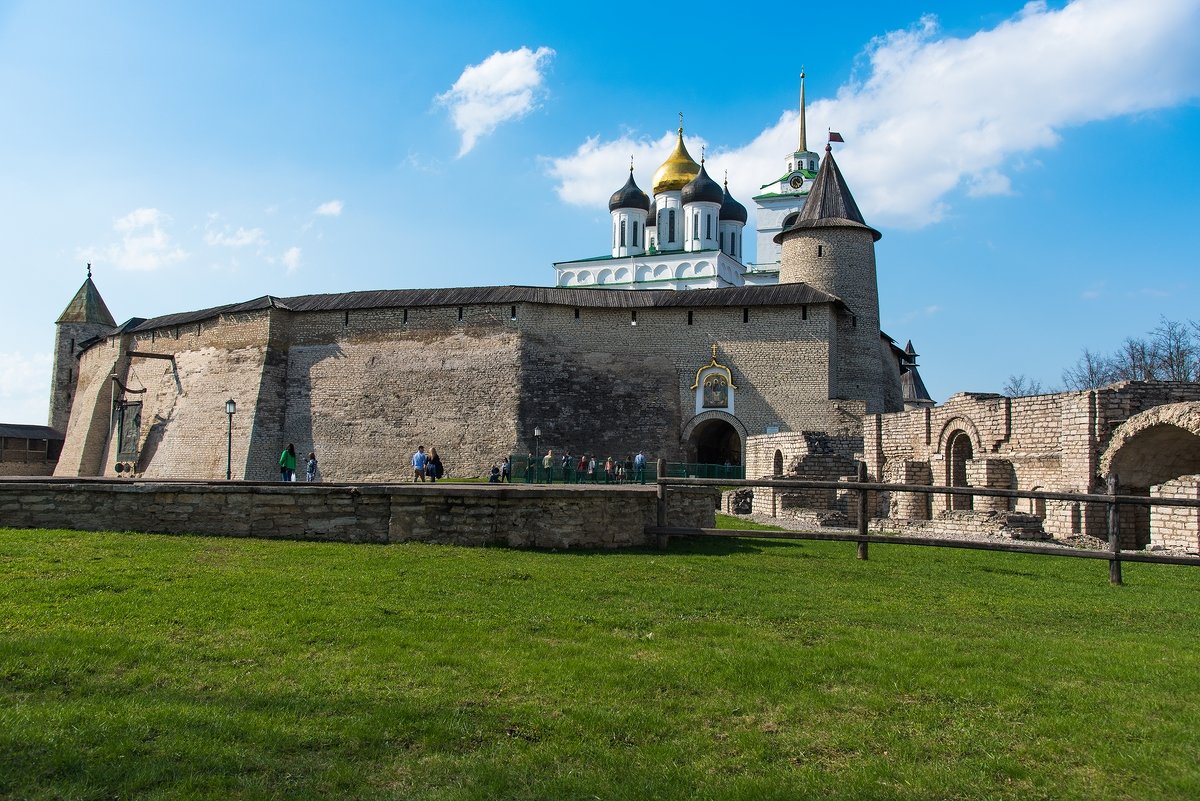 Псковский кремль. - Виктор Евстратов