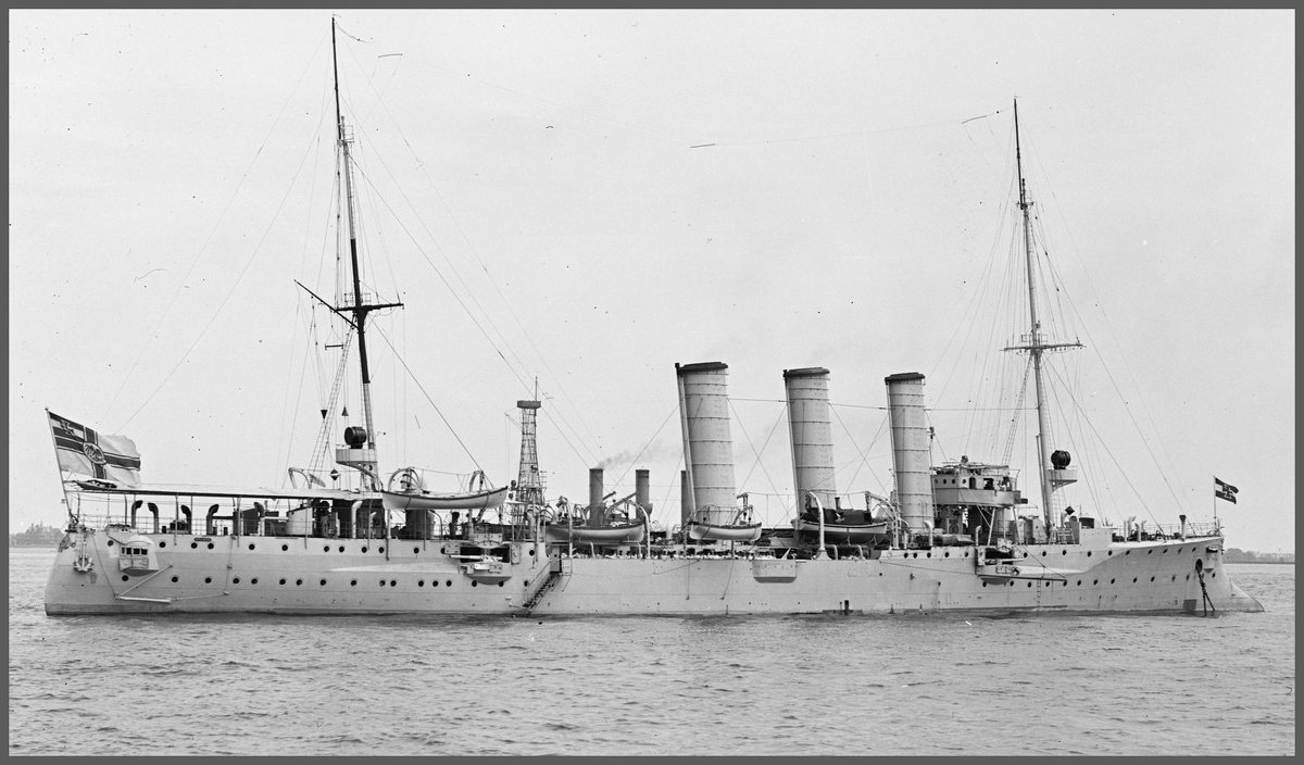 German light cruiser ".SMS Bremen". - Александр 