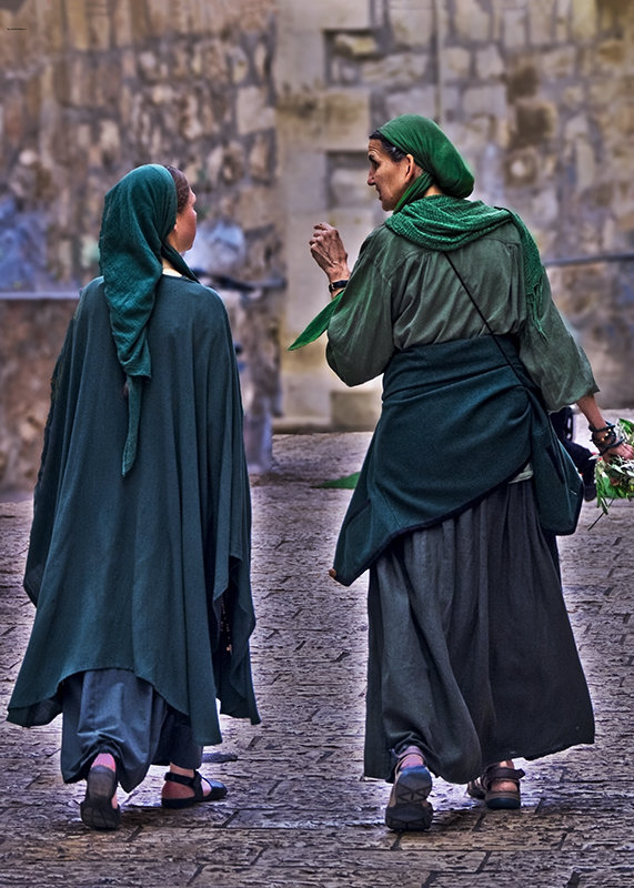 Иерусалим и его жители-разговор. - Shmual & Vika Retro