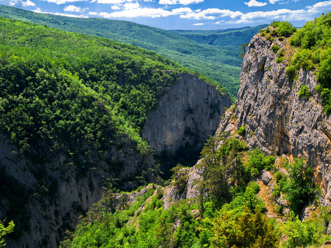 Большой каньон Крыма (взгляд с высоты) - Андрей Козлов