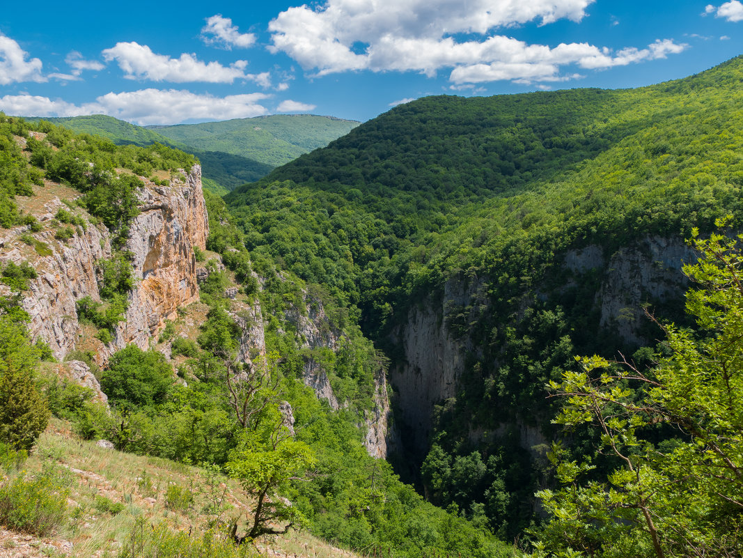 Каньон в Крыму ай Петри