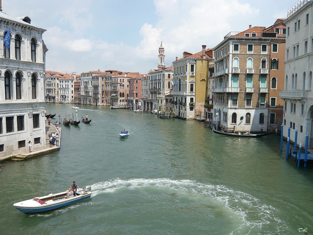 Гранд-канал с моста Риальто. Венеция - Татьяна Ларионова