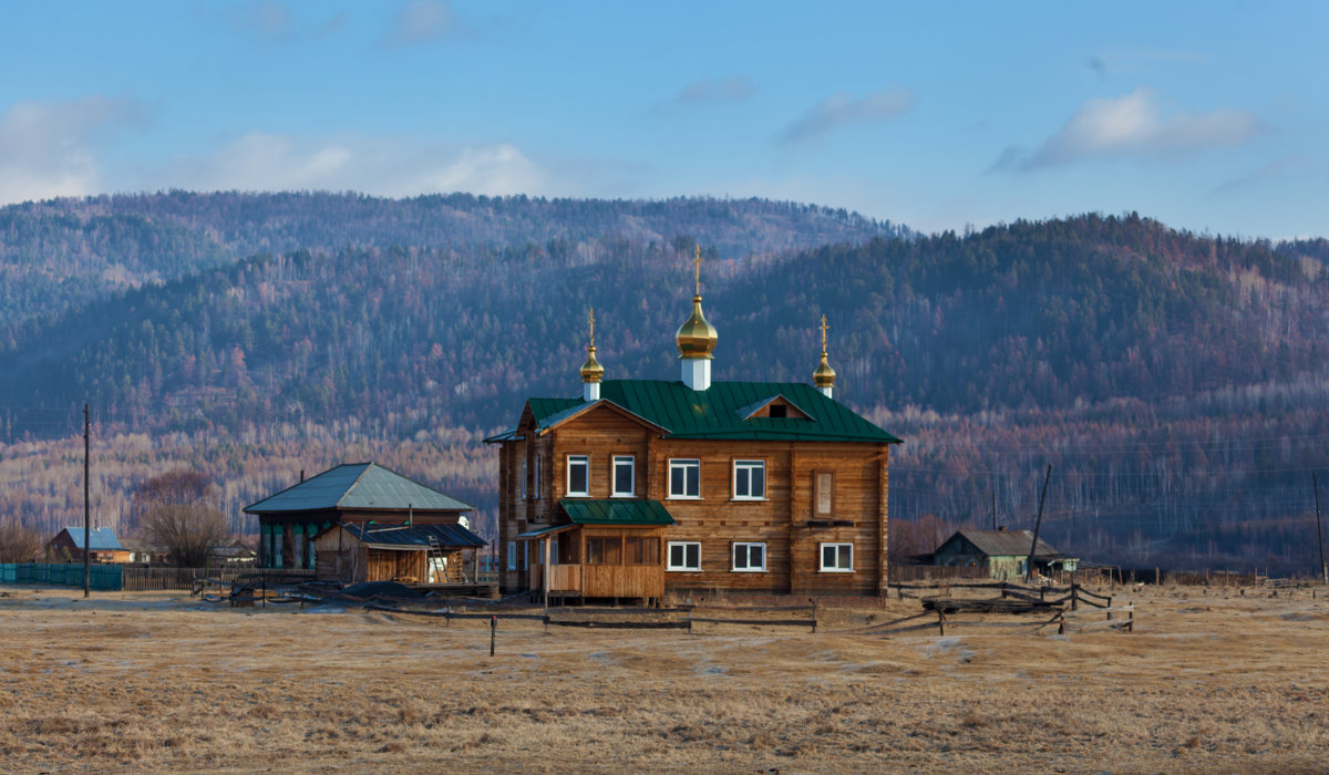 Церковь из дерева - Анатолий Иргл