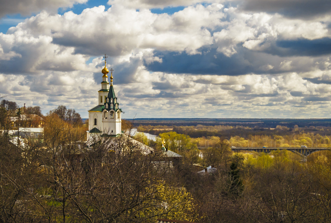 Вид на Николо-галейскую церковь - Сергей Цветков