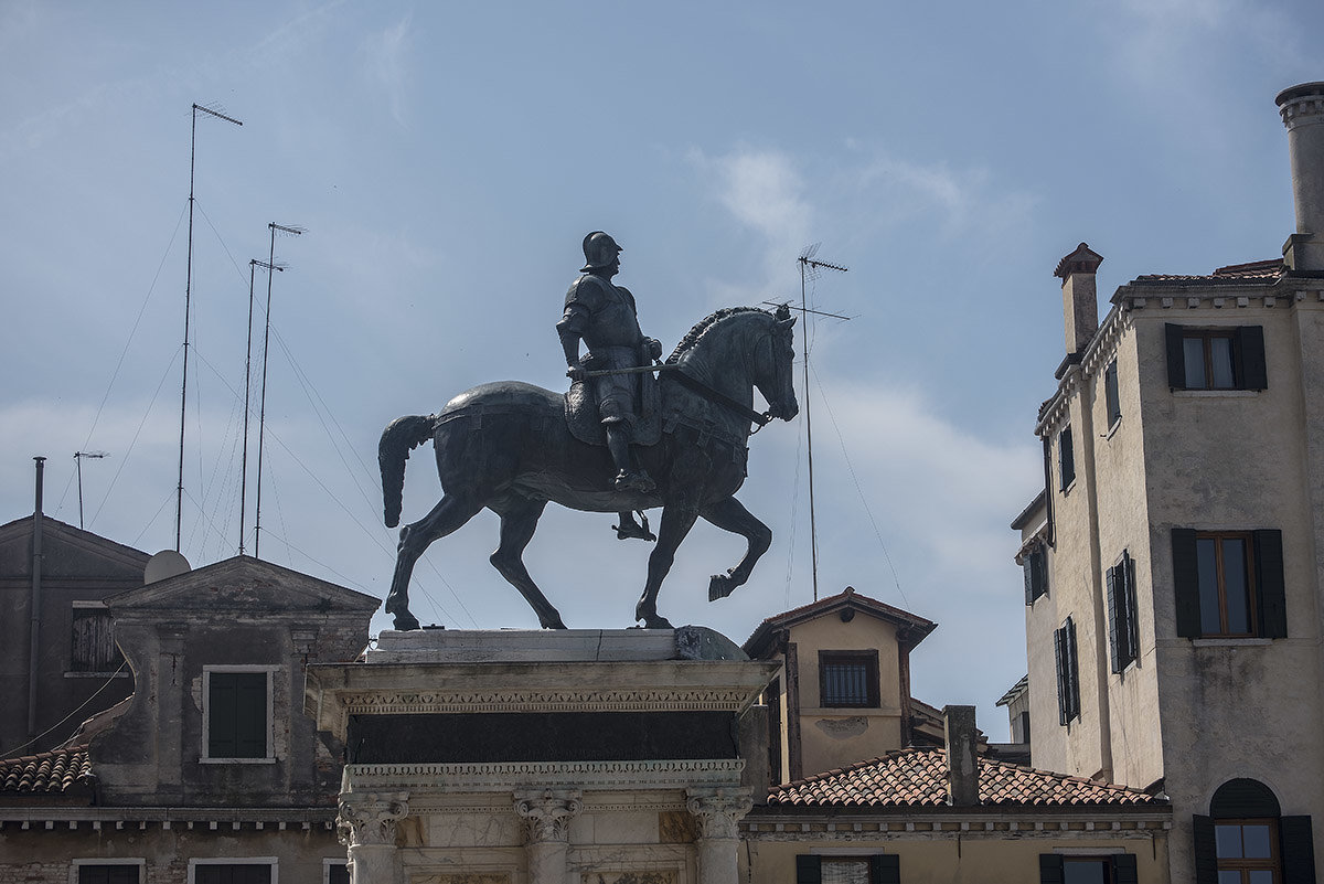 Venezia.Campo Santi Giovanni e Paolo. Bartolomeo Colleoni. - Игорь Олегович Кравченко