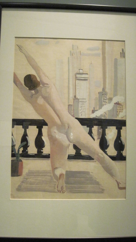 Гимнастика на крыше (Америка). 1935 год - Маера Урусова