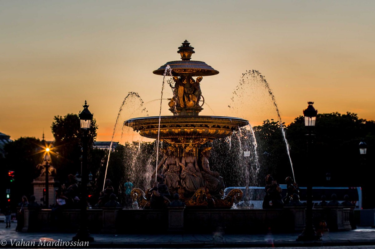Мой Париж : фонтан - Ваган Мартиросян