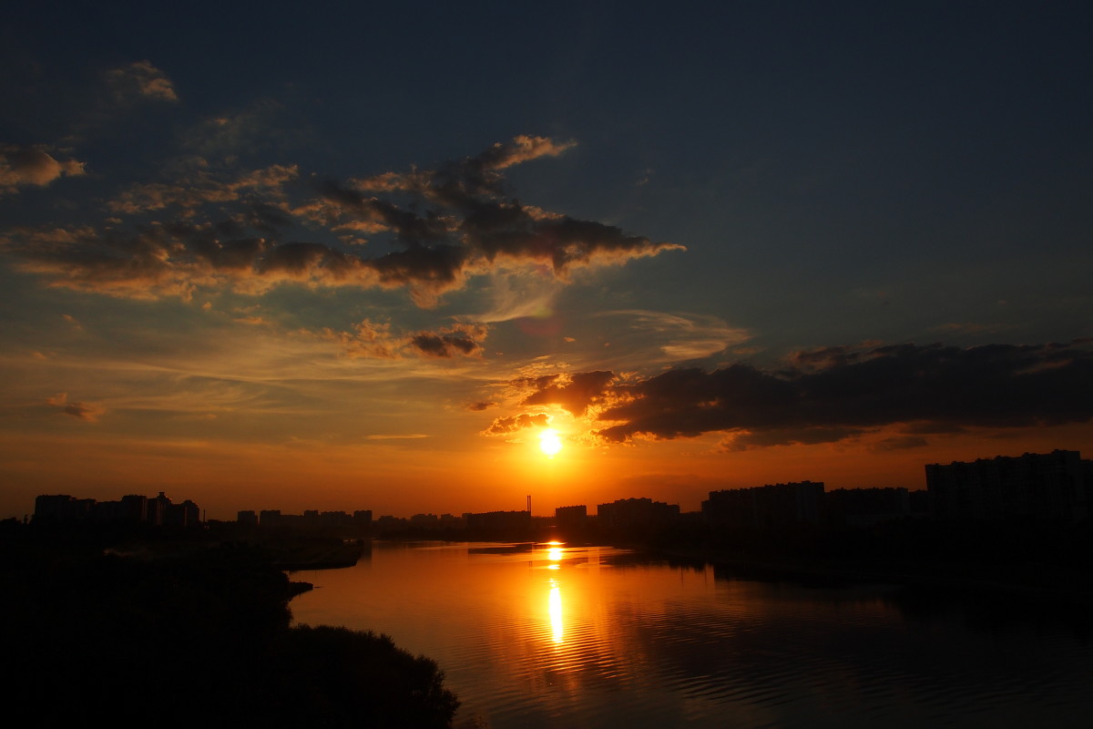 Закат на Москве-реке - Сергей Михальченко
