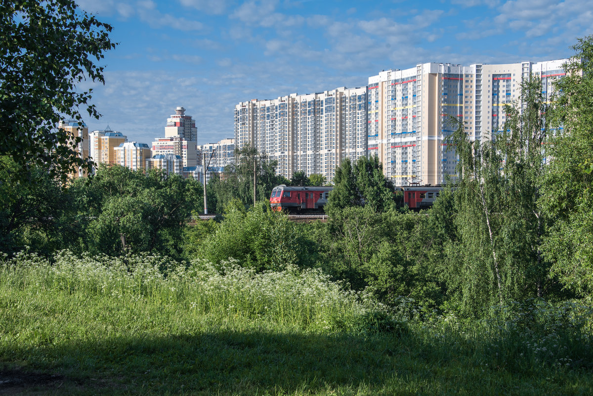 Электричка. - Владимир Безбородов