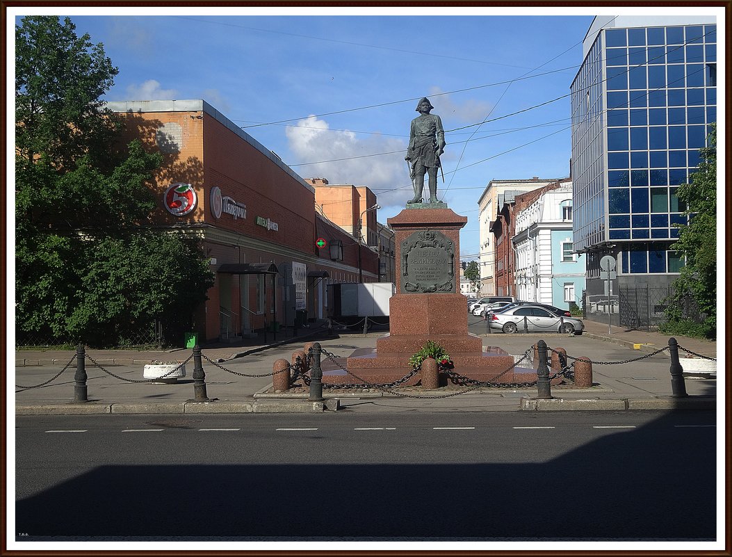 Памятник Петру I у Сампсониевского собора - Вера 