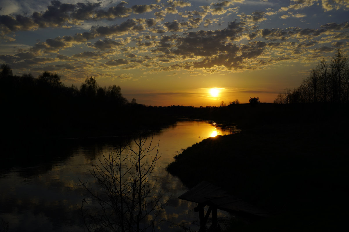 Майский закат на р.Тифина - Andrey Photorover