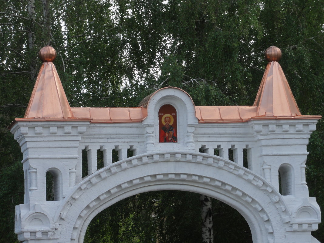 Ворота Никольского мужского монастыря... - марина ковшова 