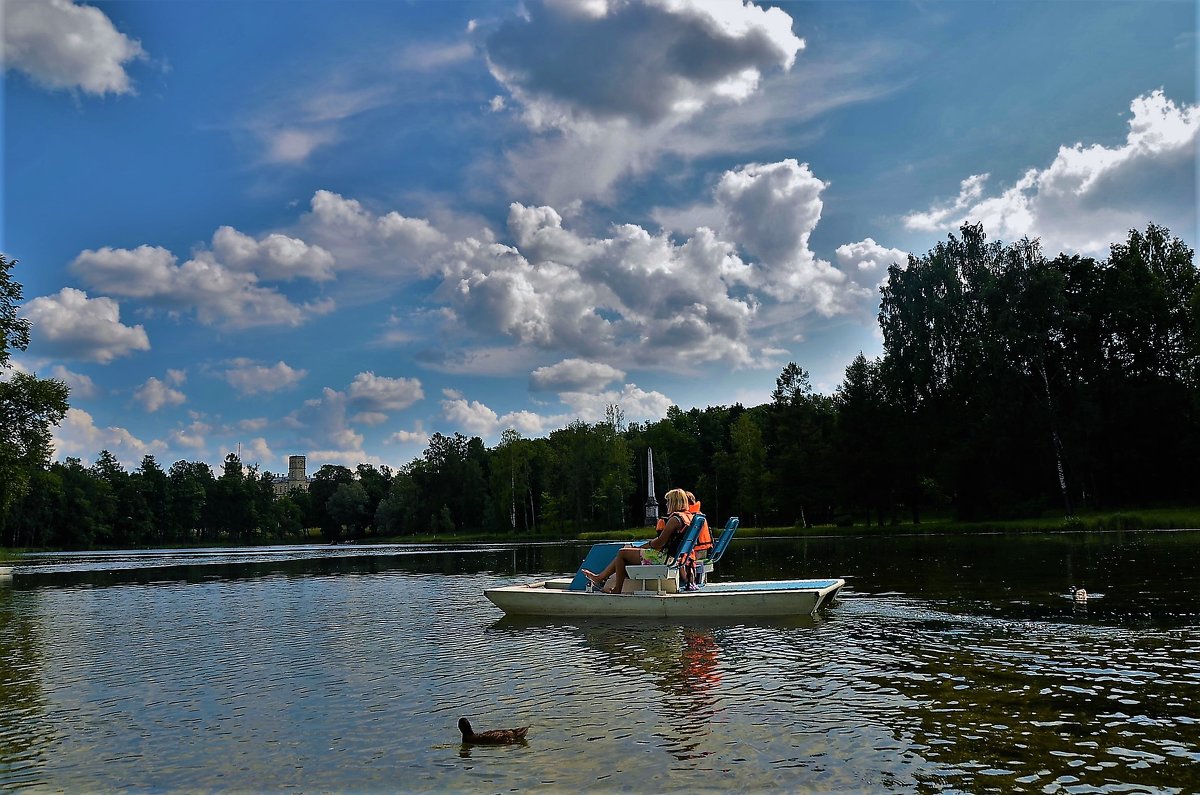 Летний день на Белом озере... - Sergey Gordoff