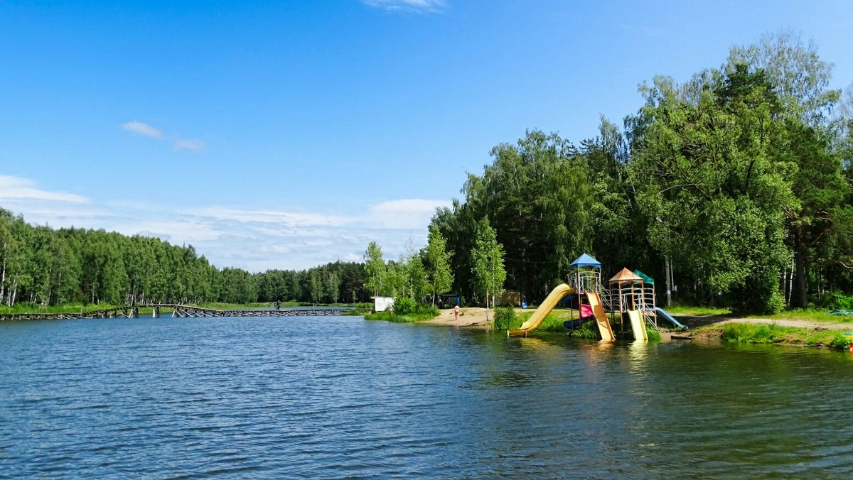 Пляжный водоём - Милешкин Владимир Алексеевич 