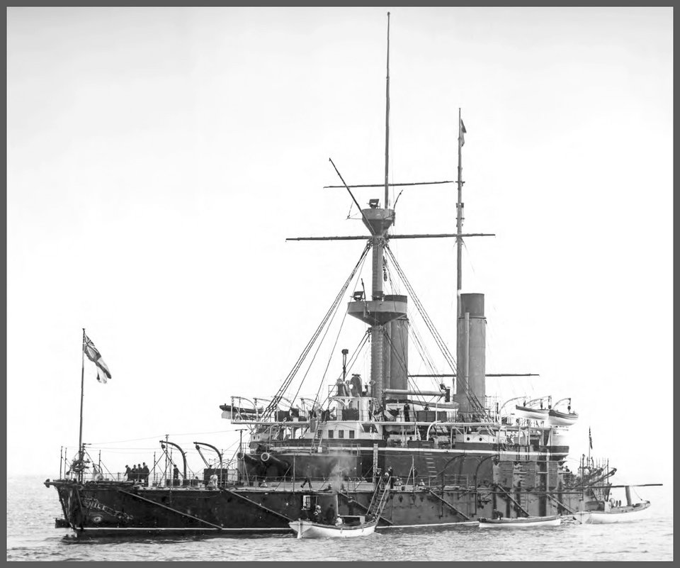 HMS "Nile" 1896.английский броненосец. - Александр 