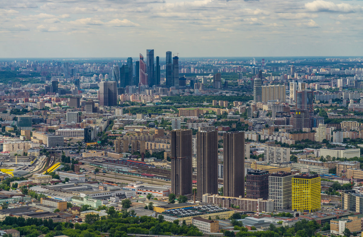 Москва из Останкино - Павел © Смирнов