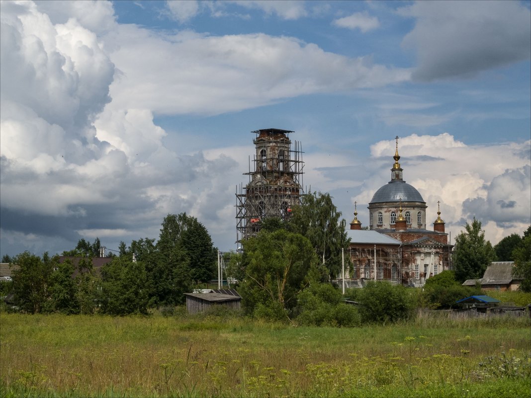 Церковь Преображения Господня в Квашонках, 1836 - Дмитрий Анцыферов