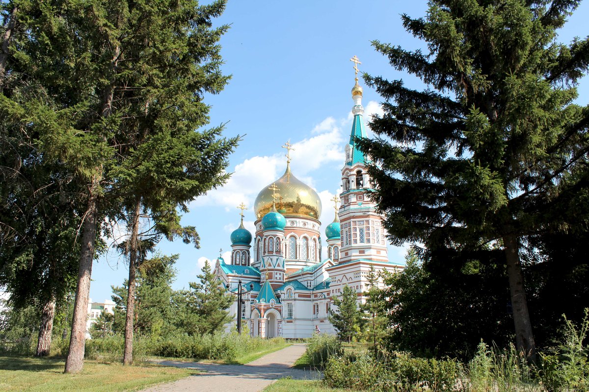 Успенский собор в Омске - Yna Babich