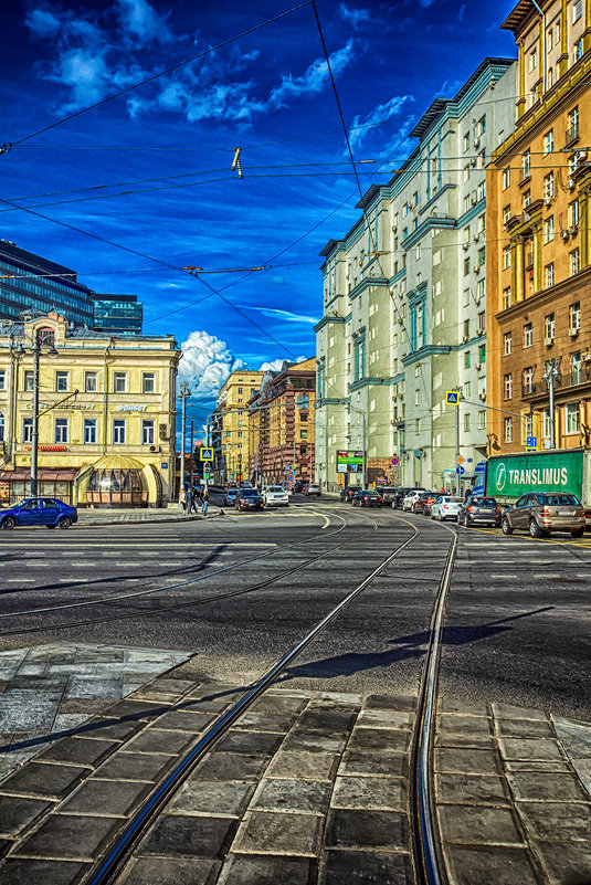 Москва. Площадь Белорусского вокзала. - Игорь Герман