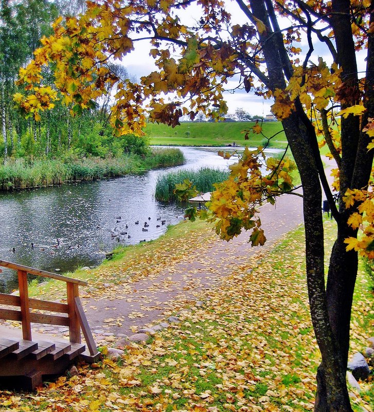 Осенью в парке - Leonid Tabakov