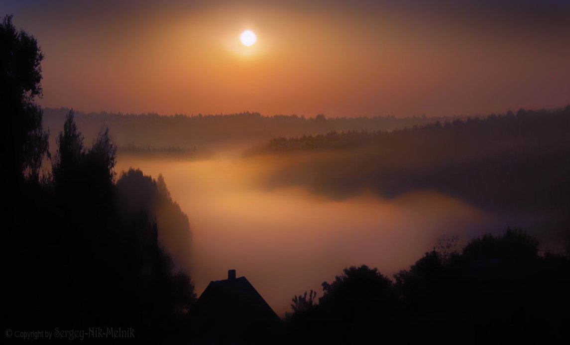 Малиновый рассвет ...где-то в Ружанах - Sergey-Nik-Melnik Fotosfera-Minsk