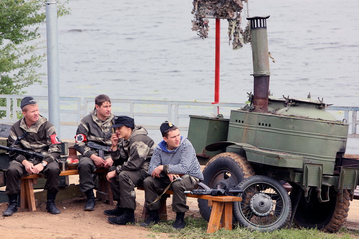 Празднование дня ВМФ - Жанна Кедрова