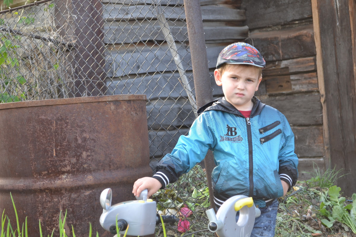 в огороде - Елена Шмойлова