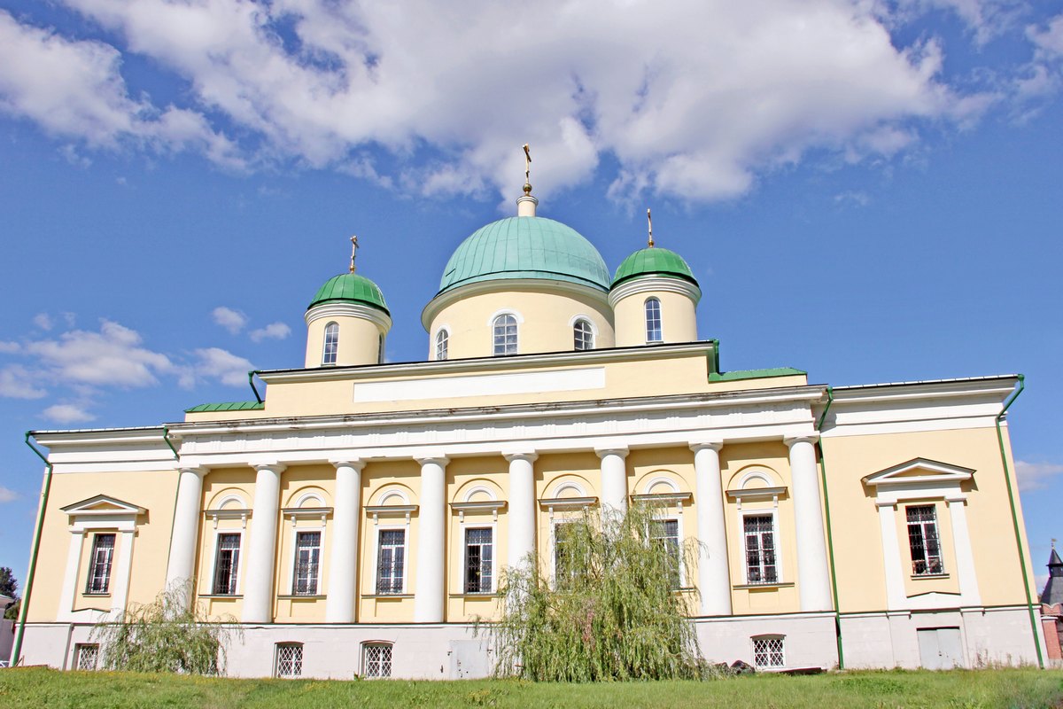 Тула летом. Преображенский храм - Александр Николаев