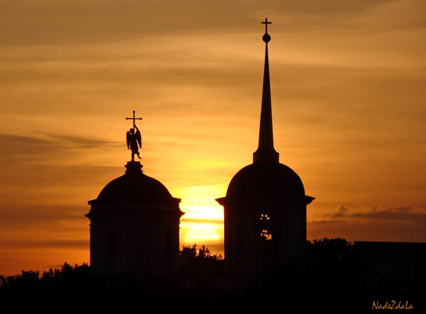 Церковь Спаса Всемилостивого в Кусково и колокольня - Надежда Лаптева