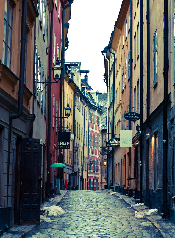 Старинная улочка Стокгольма - Ekaterina Spirina