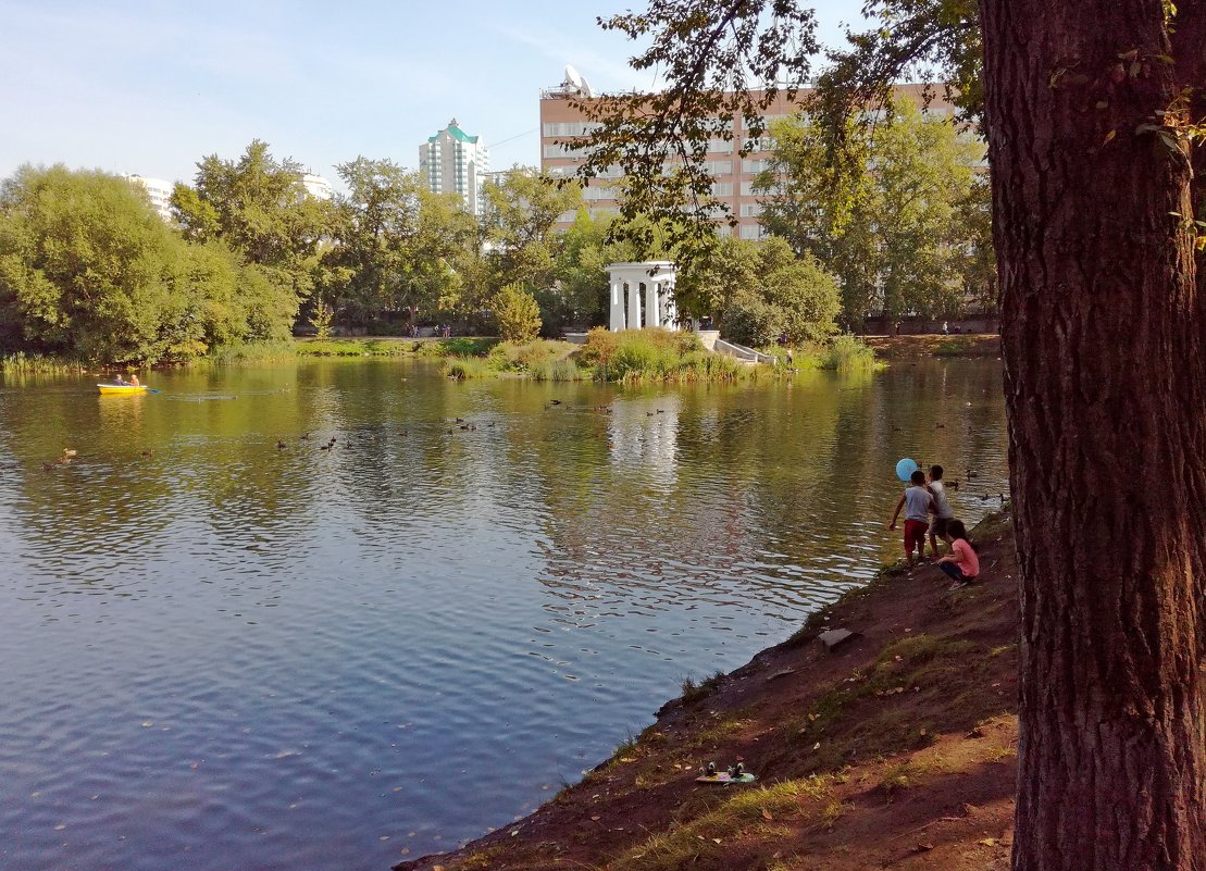 Летний отдых в парке - Елена Викторова 