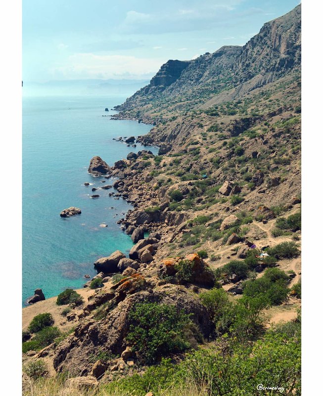 Затерянные уголки крымского побережья... Мыс Меганом... The lost corners of the Crimean coast... Cap - Сергей Леонтьев