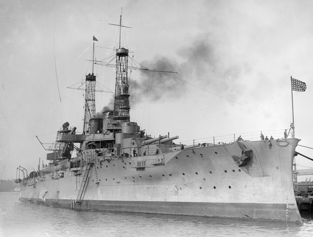 USS battleship "Arkansas" (BB -32). - Александр 