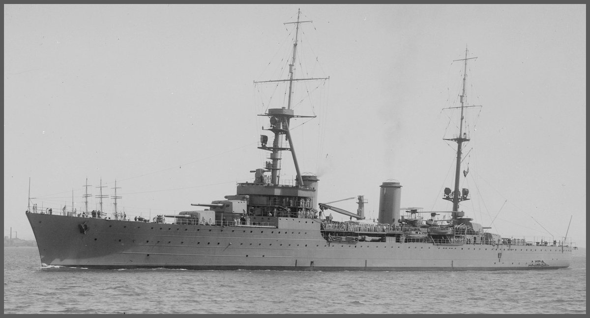 французский тяжёлый крейсер "Tourville" 1929. - Александр 