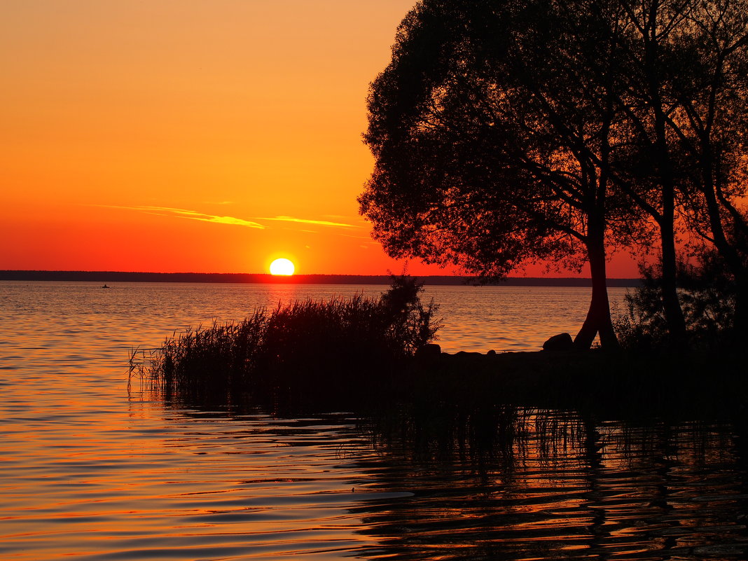 Закат на Плещеевом озере - Сергей Михальченко