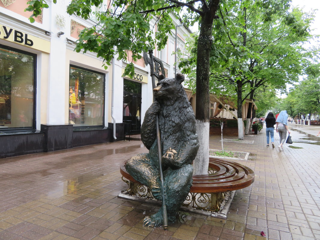 Дождь пошёл, и медведь присел под деревом - Natalia Harries