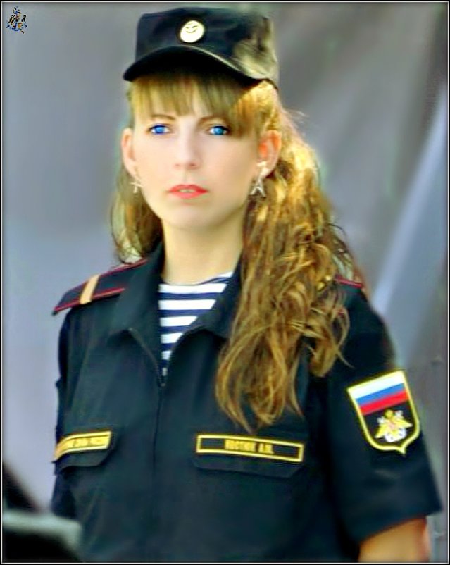 Портрет контрактницы в стиле ретро - Кай-8 (Ярослав) Забелин