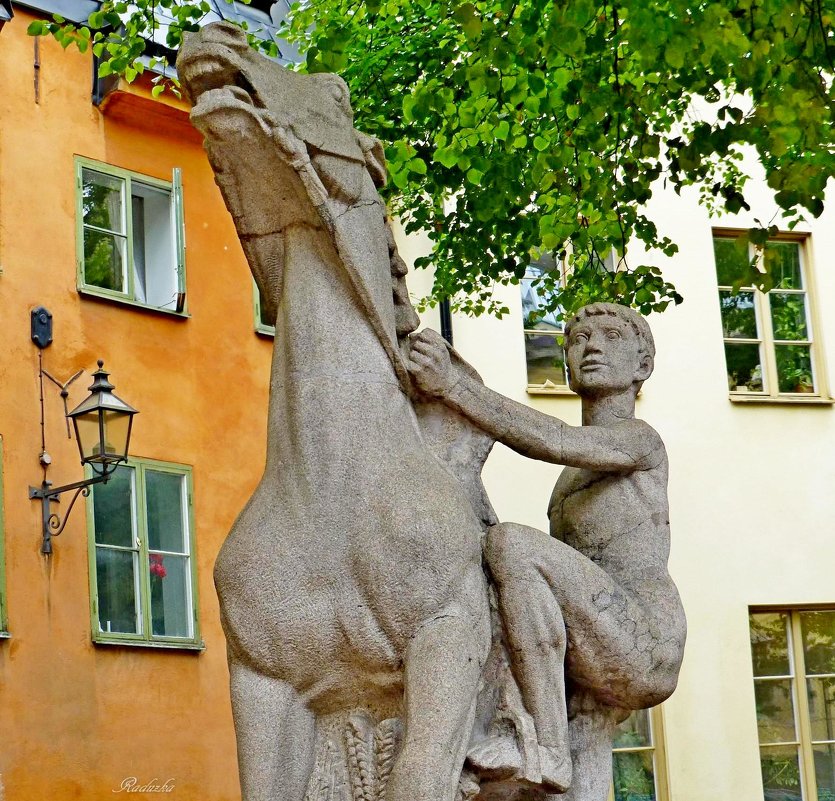 Юноша, взбирающийся на коня - Raduzka (Надежда Веркина)