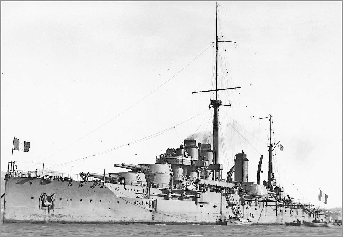 French battleship dreadnought "Jean Bart". - Александр 