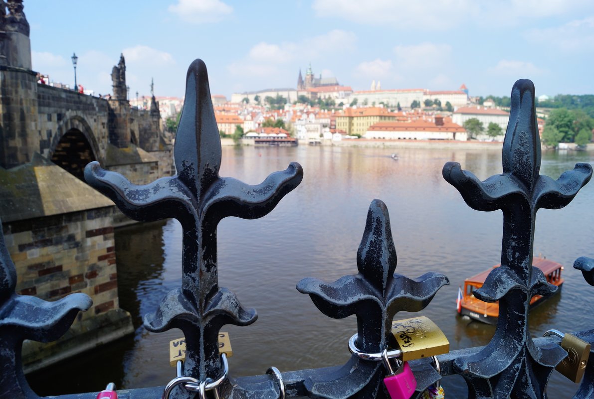 Прага. Вид на Пражский Град - Gal` ka