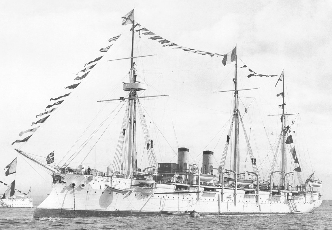 "Адмирал Корнилов".бронепалубный крейсер, с 1892 года , 1-го ранга. - Александр 