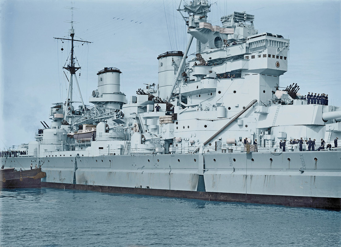 "HMS King George V". 1945 в Австралии. - Александр 