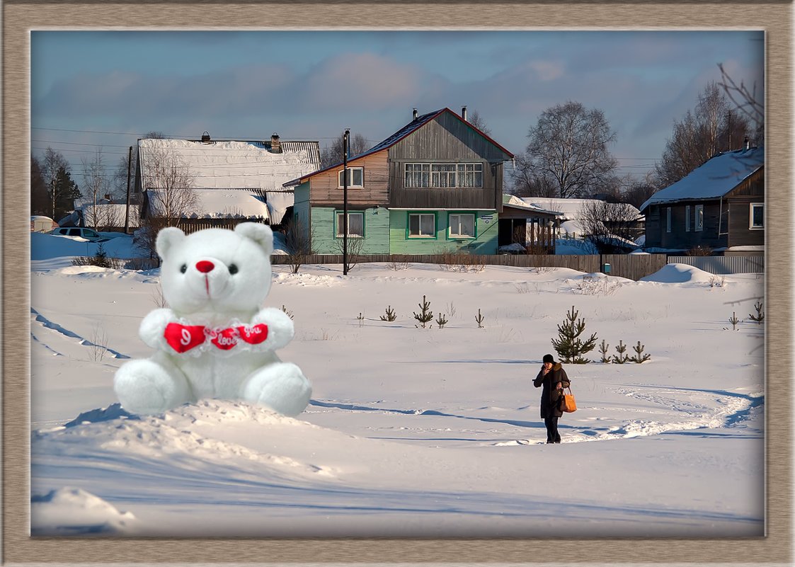 Зима в нашем городке - Валентин Кузьмин