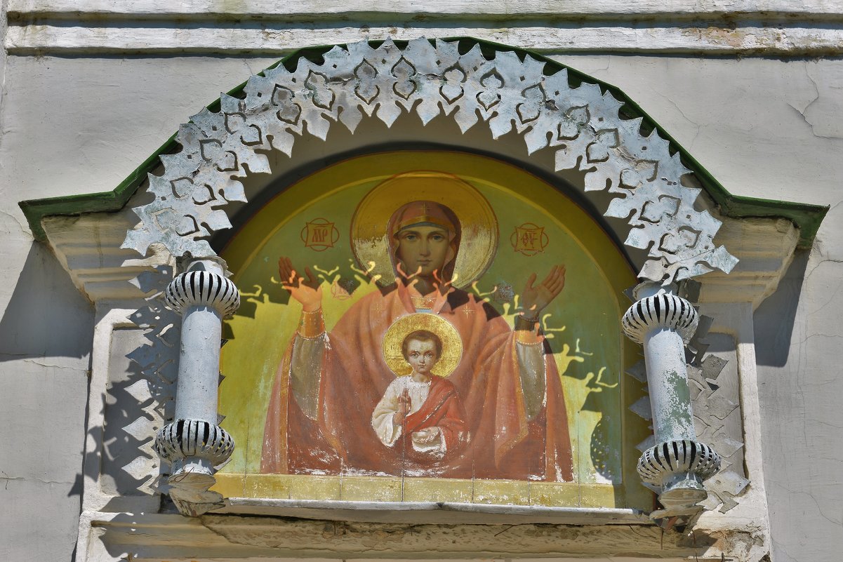 Икона на церкви Спаса Нерукотворного в Кусково - Константин Анисимов
