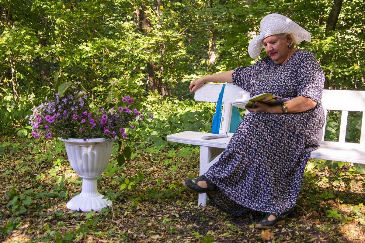 В  графском парке. - Елена Иванова