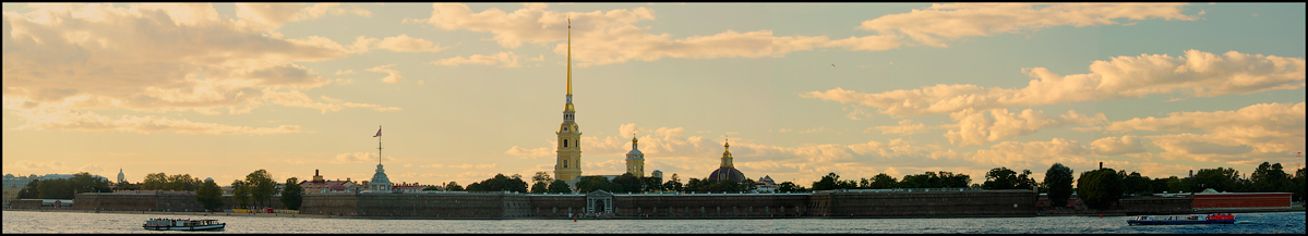 Петропавловская крепость (панорама) - Валентин Яруллин