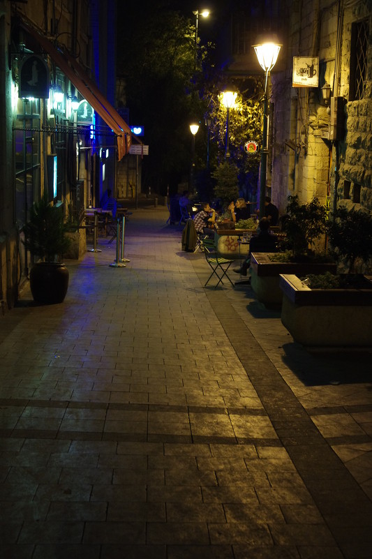 Ночной Йерусалим. - Serb 