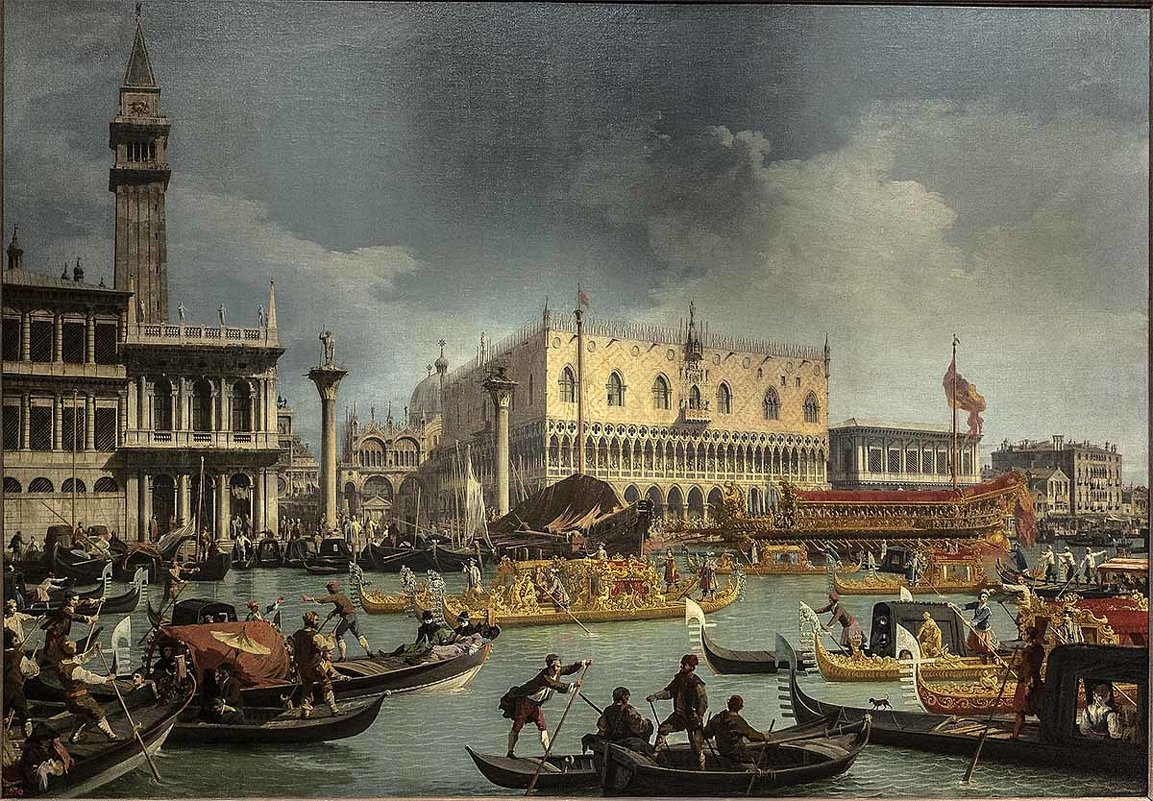 Venezia. Artista Antonio Canal, called. Canaletto. 1730 anno. - Игорь Олегович Кравченко