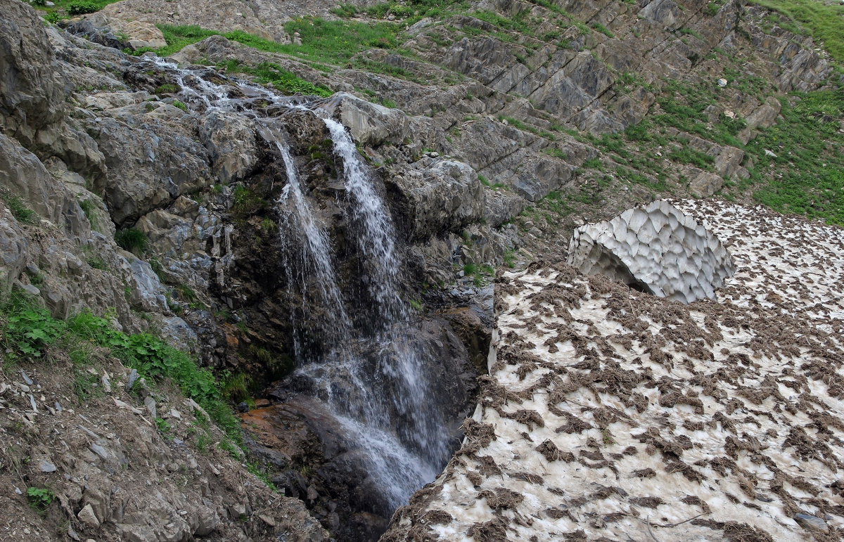 Водопад на военнно-грузинской дороге - skijumper Иванов